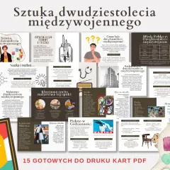 Sztuka dwudziestolecia międzywojennego: malarstwo, architektura, nauka i technika. Odkryj kluczowe cechy epoki, dzieła Picassa, Fridy Kahlo i Malewicza.