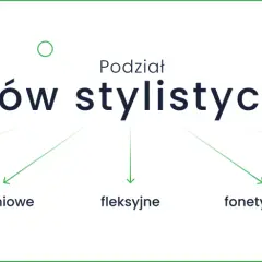 Podział środków stylistycznych: wyrazowe, składniowe, fleksyjne, fonetyczne, w ujęciu retoryki.